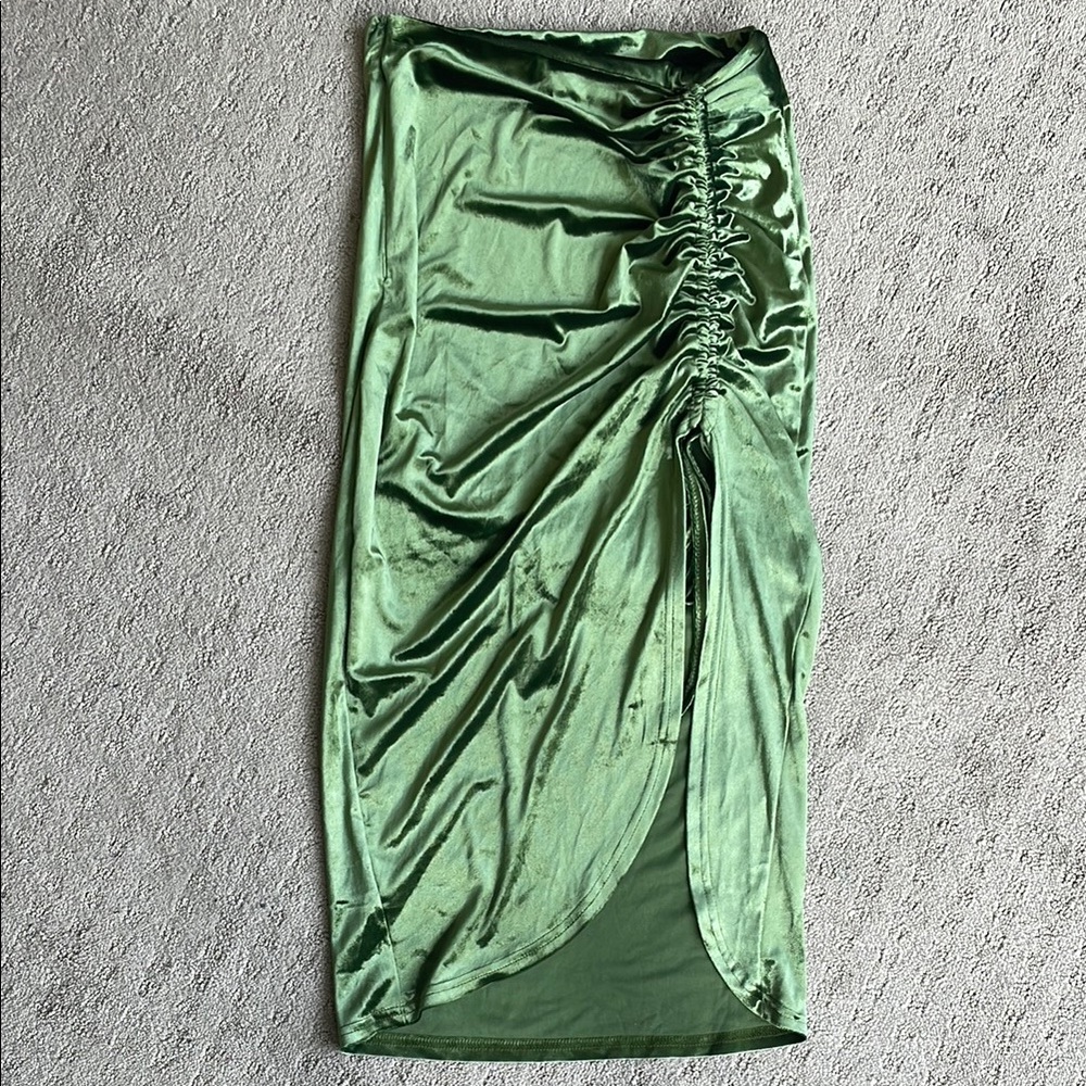 Cider Velvet Skirt